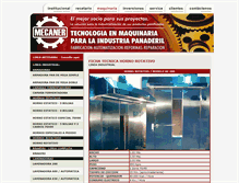 Tablet Screenshot of hornosrotativos.mecaner.com.ar